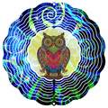 Next Innovations 8" Wise Old Owl Wind Spinner 101407002-WISEMROWL
